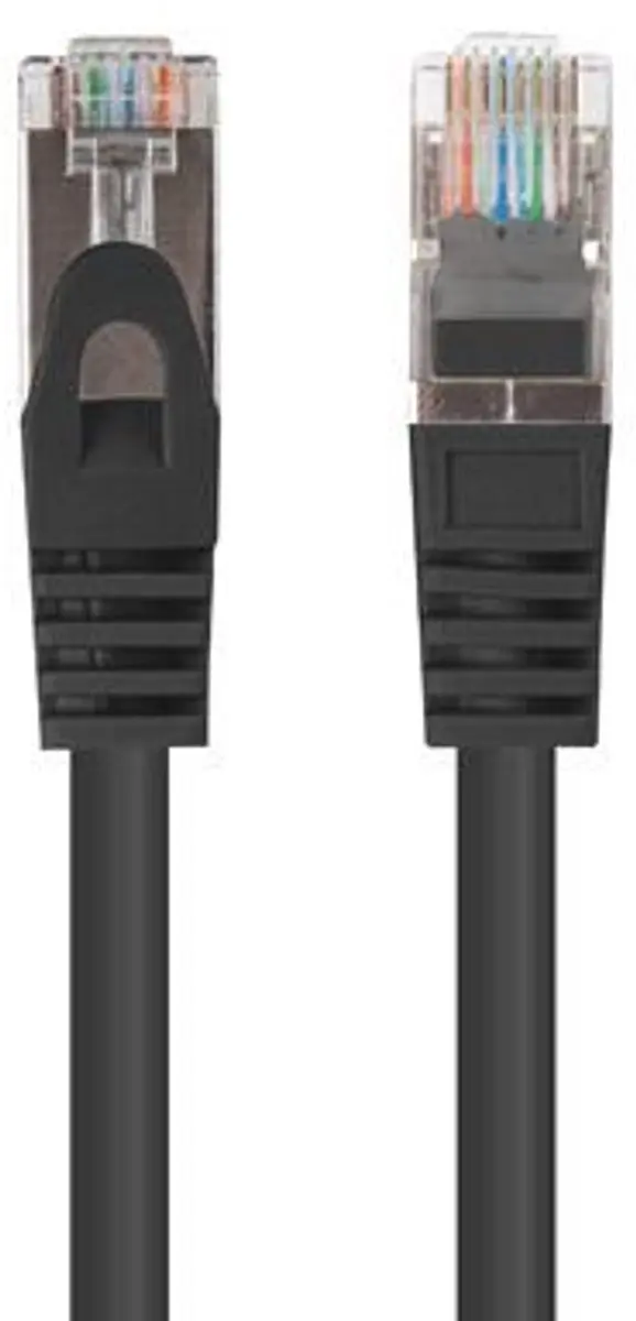 Lanberg Cat.6 FTP Ethernet-kabel 0,5m - 10 Stuks - Zwart