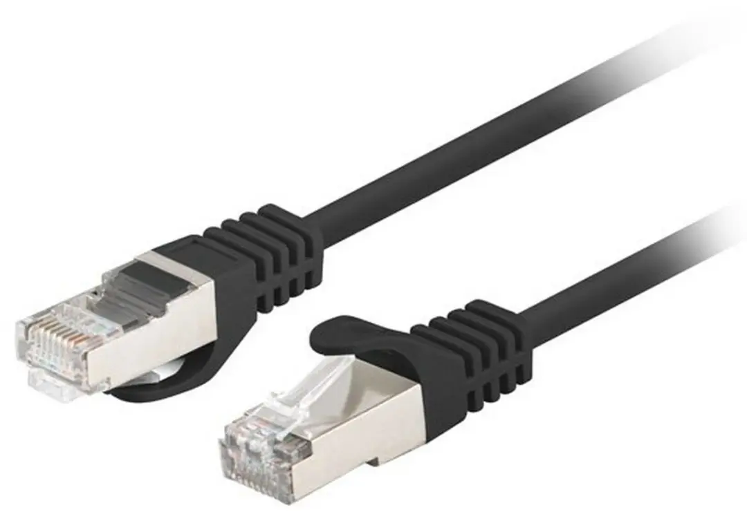 Lanberg Patchcord 1,5M Ftp Cat.6 Voor Lan-Netwerk 10-Pack Zwarte Kabel