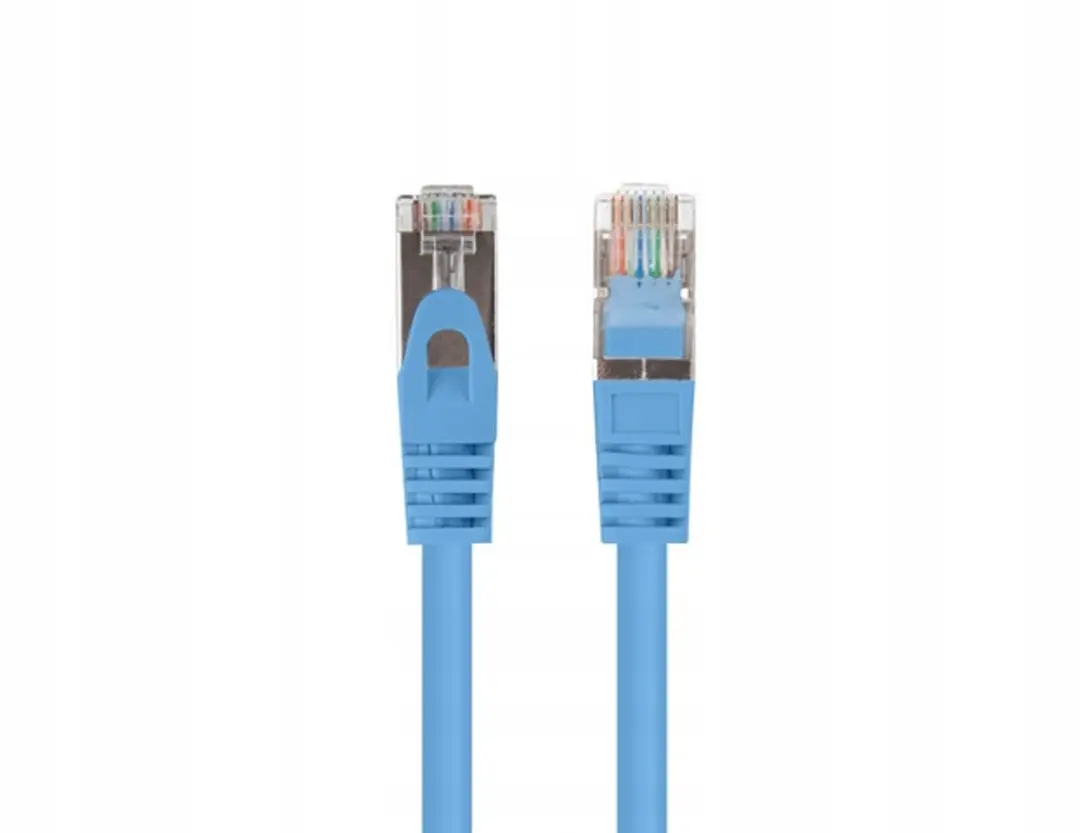Lanberg Patchcord RJ45 FTP Cat 6 - 0,5m - Blauw - 10 Stuks - afbeelding 3 van 3