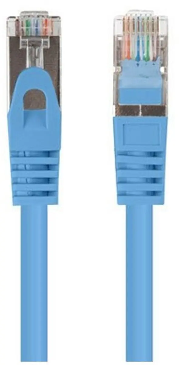 Lanberg FTP Cat6 Patchkabel 3M - Blauw - 10 Stuks - afbeelding 3 van 3