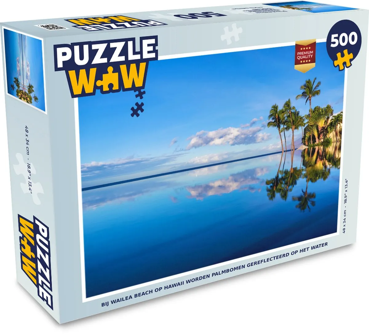 PuzzleWow Bij Wailea Beach Hawaii Legpuzzel 500 Stuks
