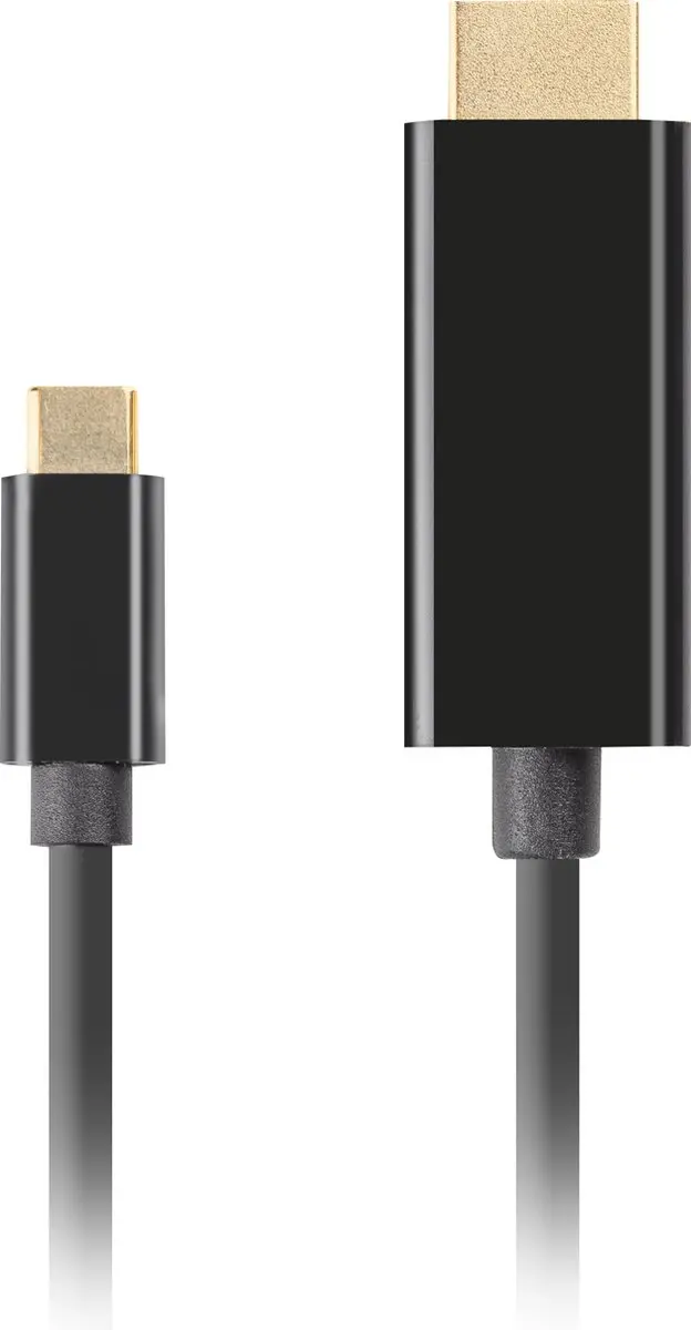 Lanberg USB-C naar HDMI-adapterkabel 3m - 4K 60Hz - Transparant - afbeelding 3 van 4