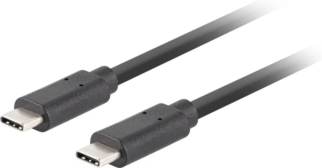 Lanberg Usb-C Naar Usb-C 3.1 Gen 2 Kabel 10Gb/S Pd100W Voor Laptop En Telefoon 0