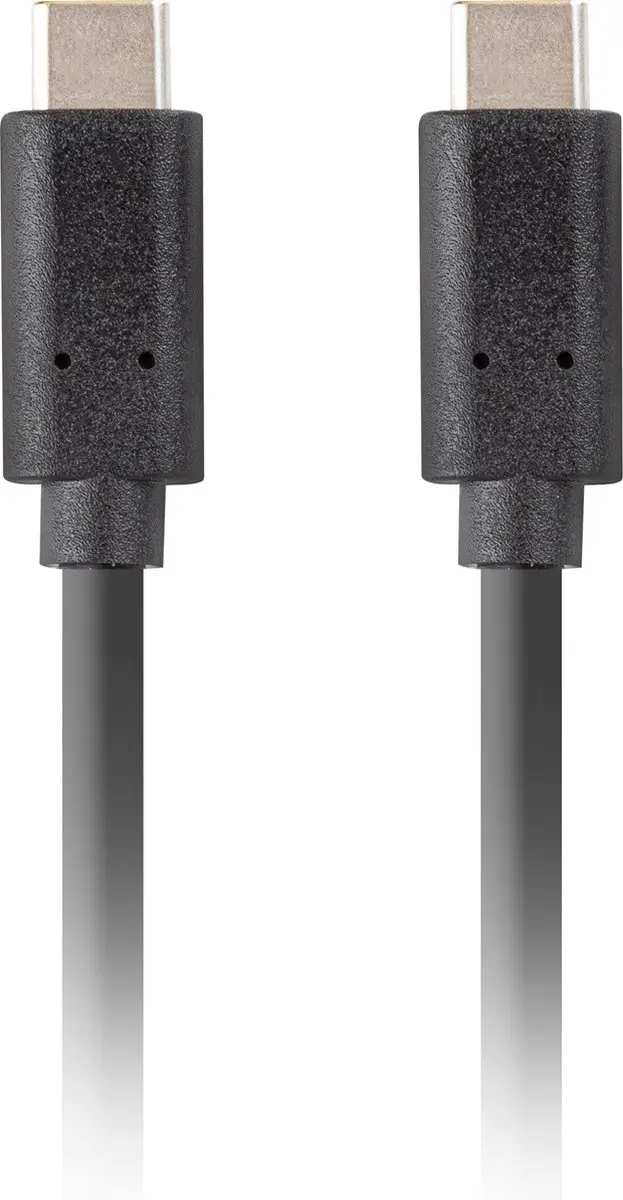 Lanberg USB-C Kabel 10Gb/s PD100W 1m - Transparant - afbeelding 3 van 4