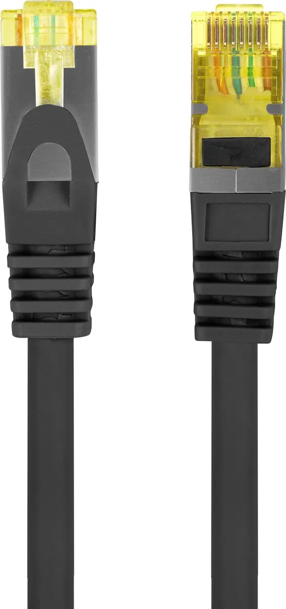 Lanberg Patchcord Ftp-Kabel Voor Laptop Pc Switch 1,5M Cat6A Lszh Cu Zwart