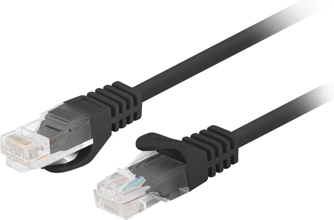 Lanberg Patchcord RJ45 Cat6 UTP 7,5m - Zwart - afbeelding 2 van 3