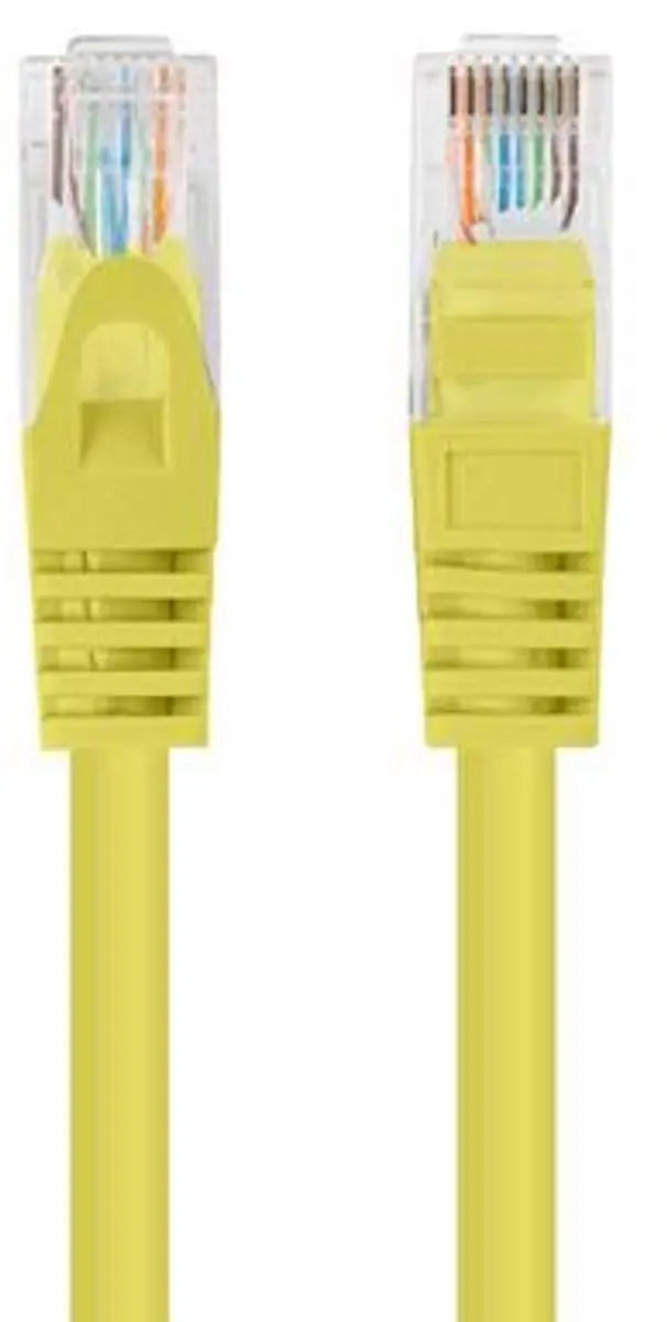 Lanberg Patchcord UTP 7,5m Geel - Router/Switch - afbeelding 3 van 3