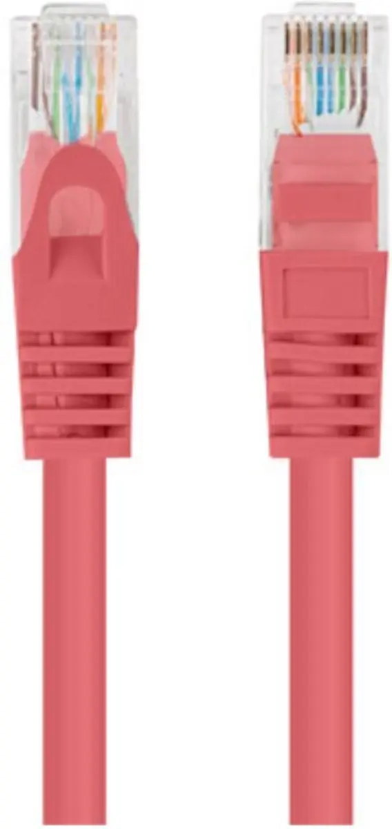 Lanberg Patchcord Kabel 7,5M Utp Cat.6 Voor Snelle Netwerken Rood