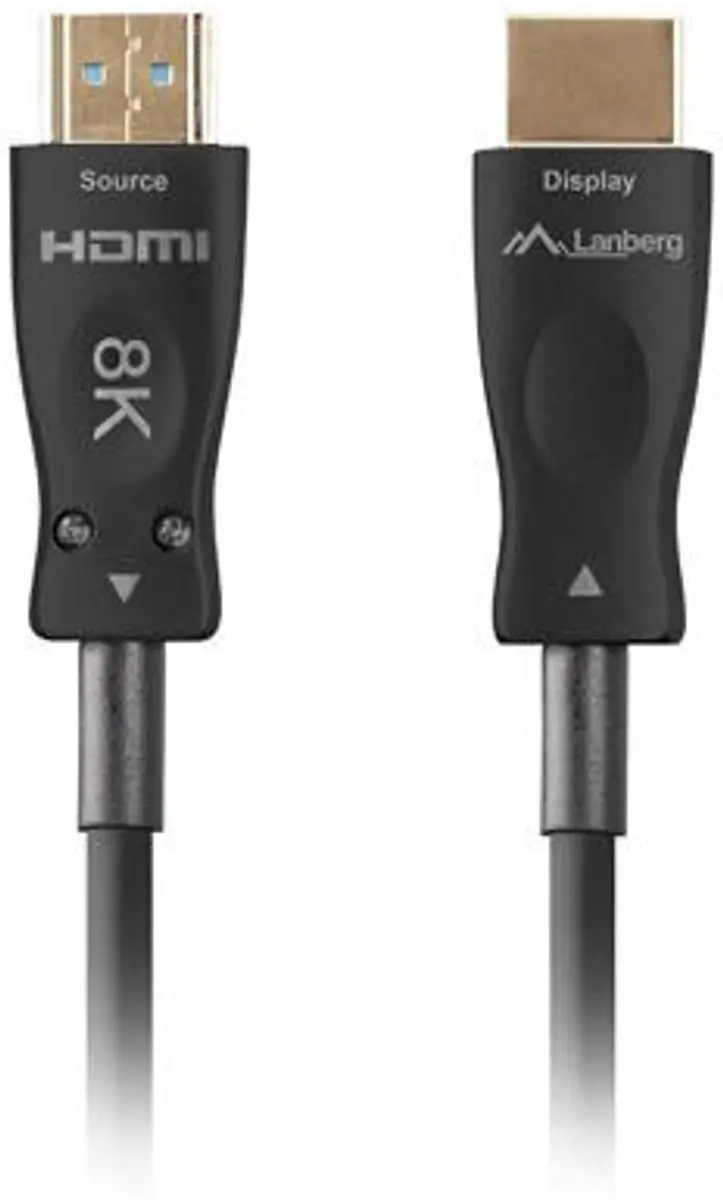 Lanberg HDMI-Kabeladapter 8K 30m - Zwart - afbeelding 5 van 6