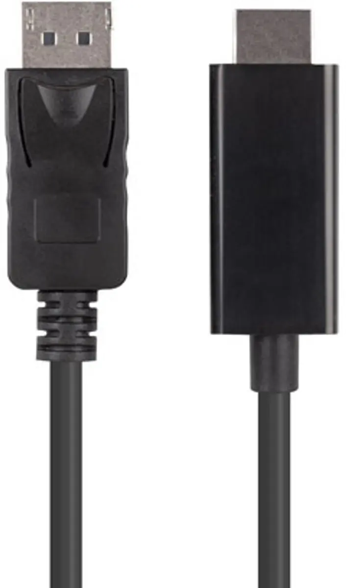 Lanberg DisplayPort naar HDMI Kabel 1.8m - Zwart - afbeelding 4 van 4