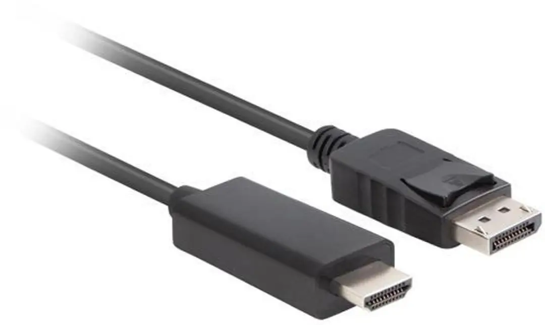 Lanberg DisplayPort naar HDMI Kabel 3m - 1080p - Zwart - afbeelding 6 van 6