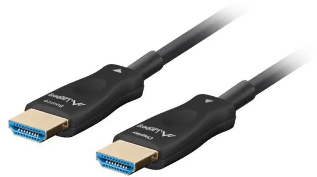 Lanberg CA-HDMI-30FB-0100-BK Actieve Optische HDMI Kabel 8K 10m - Zwart - afbeelding 6 van 6