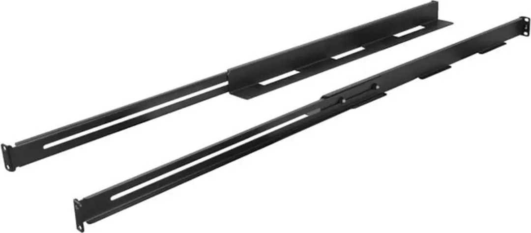 Lanberg AK-1902-B Rackrail 19" Schuifset 650-1090mm - Transparent - afbeelding 2 van 6