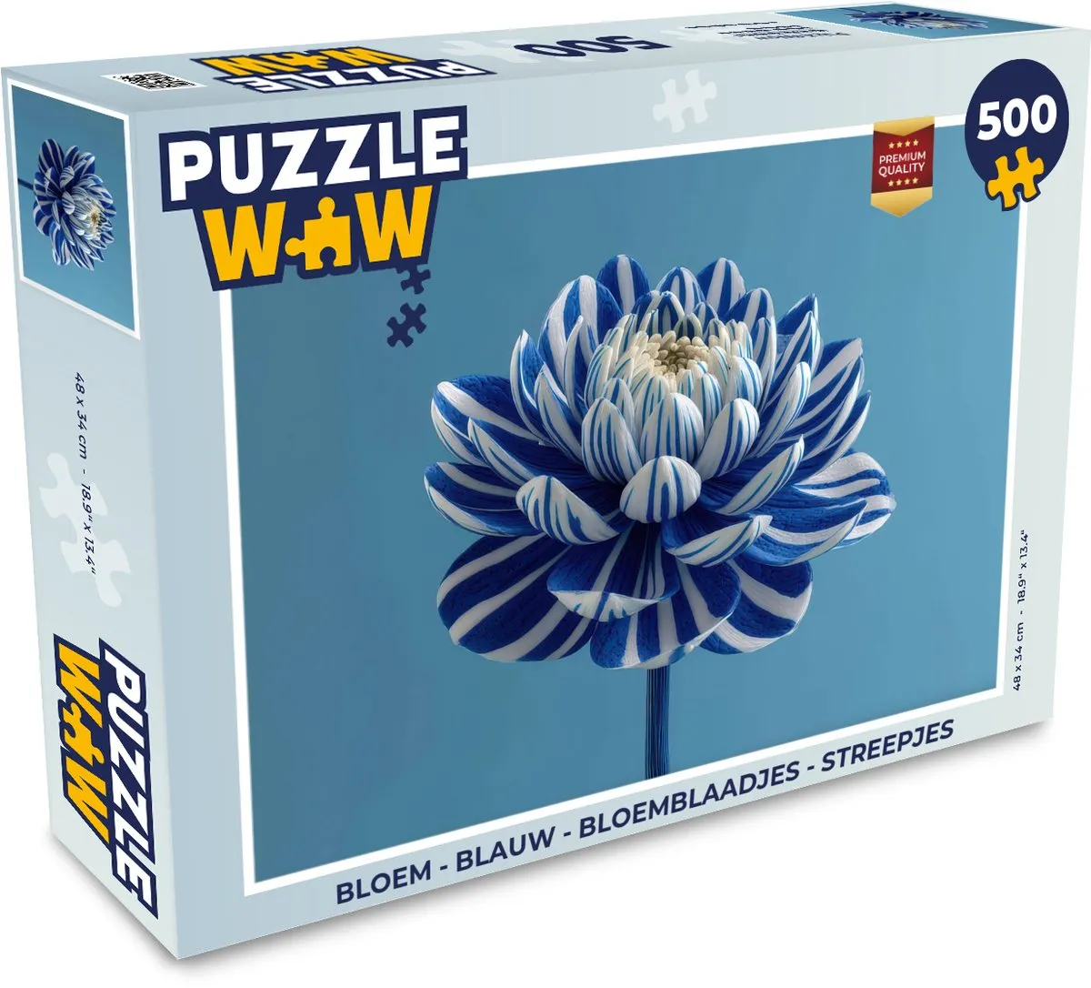 PuzzleWow Bloem Legpuzzel 500 Stuks