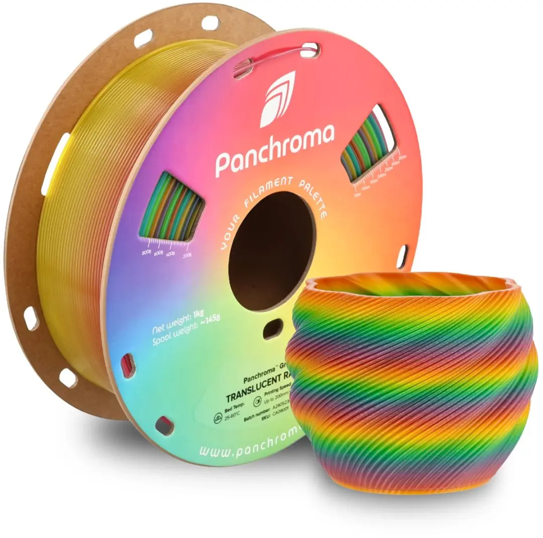 Polymaker Panchroma Gradient Translucent PLA Rainbow