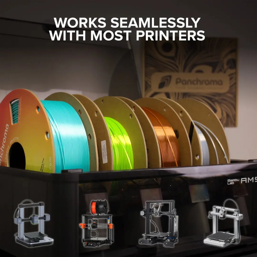 Polymaker PolyLite Panchroma Silk Gradient PLA 1.75mm - Fire