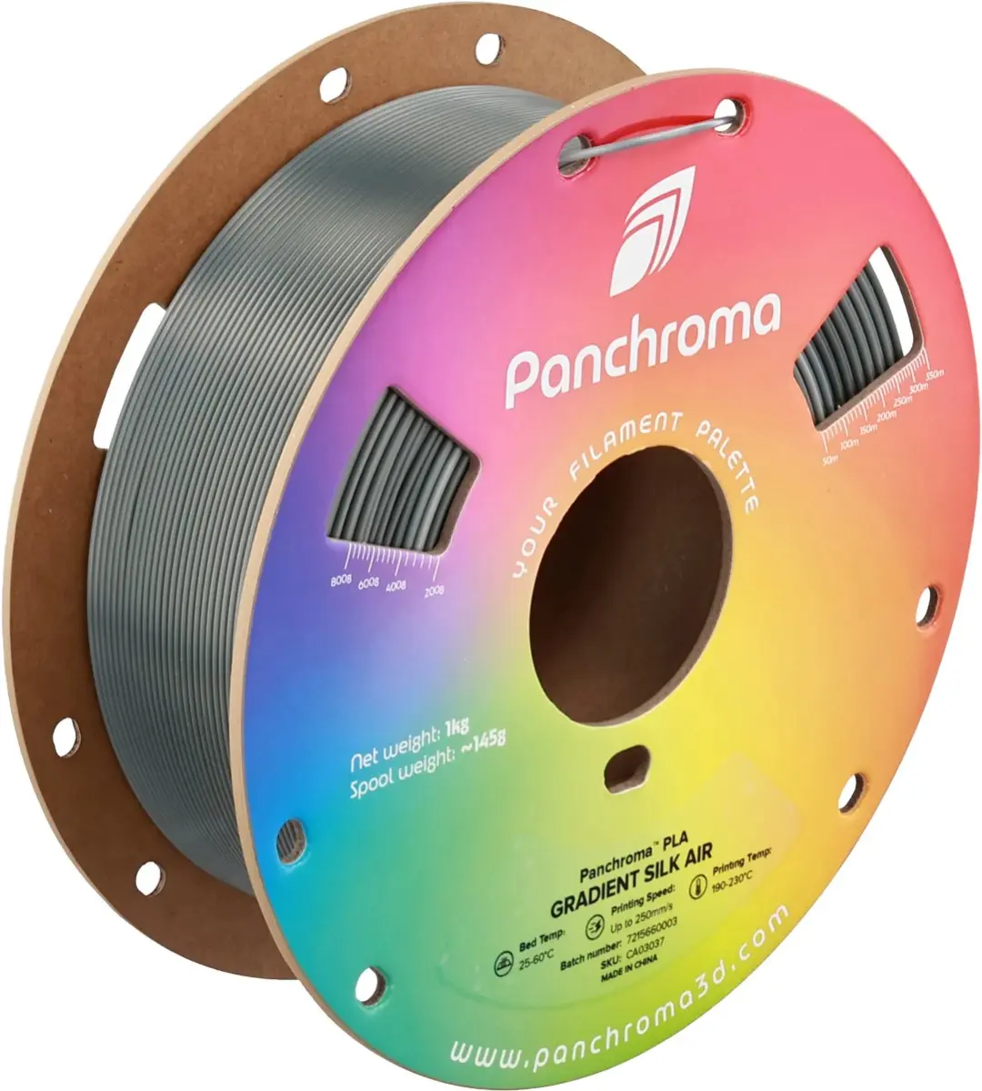 Polymaker PolyLite Panchroma Silk Gradient PLA 1kg 1,75mm Air