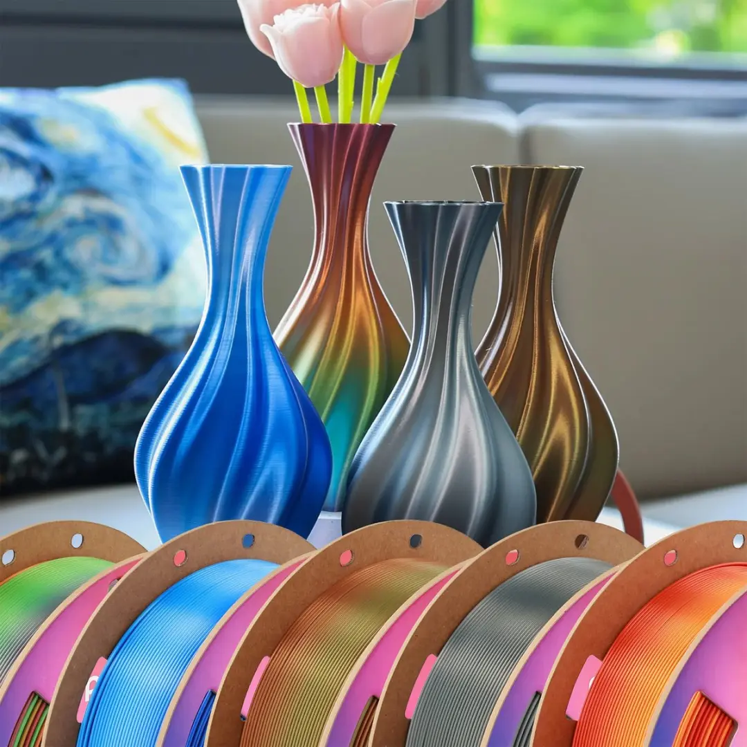Polymaker PolyLite Panchroma Silk Gradient PLA 1,75mm Earth
