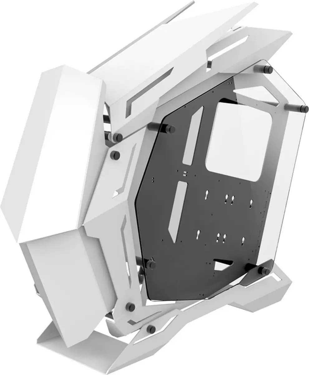 Jonsbo MOD3 WHITE PC Gehäuse - 2x 2.5" 1x 3.5" - Wit - afbeelding 3 van 6