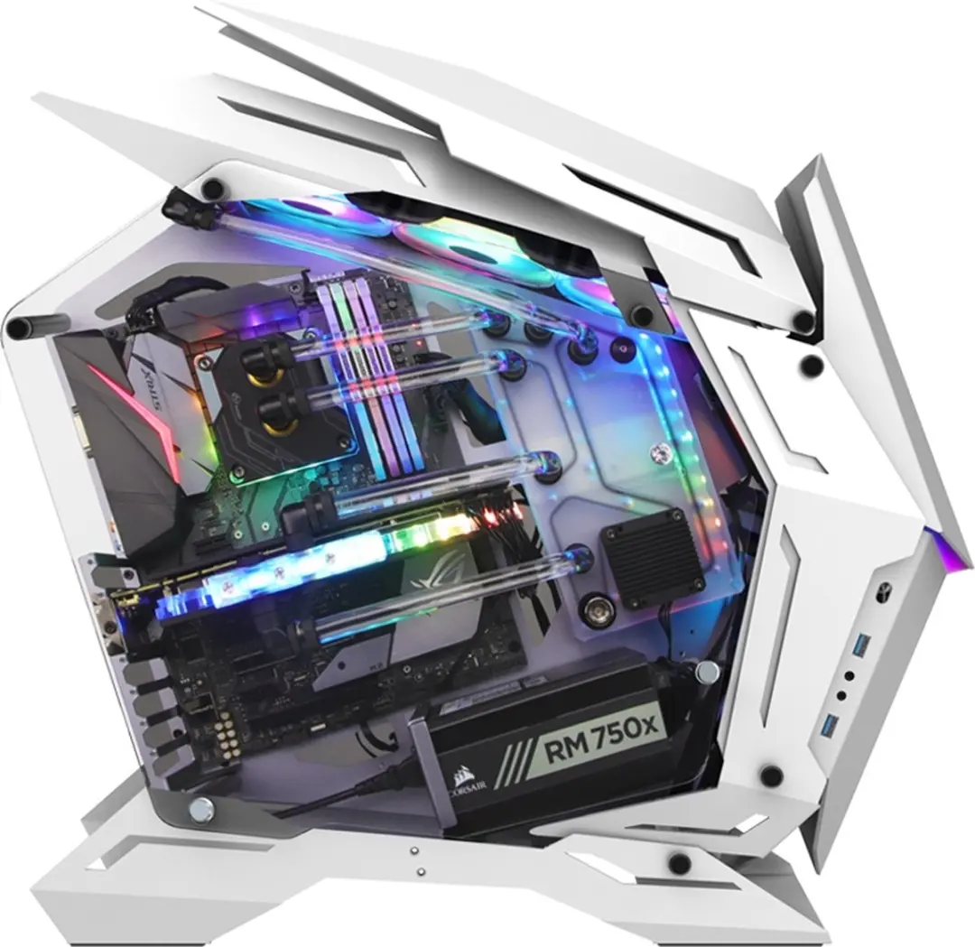 Jonsbo MOD3 WHITE PC Gehäuse - 2x 2.5" 1x 3.5" - Wit - afbeelding 2 van 6