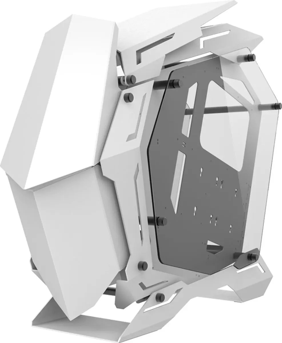 Jonsbo MOD3 WHITE PC Gehäuse - 2x 2.5" 1x 3.5" - Wit - afbeelding 5 van 6