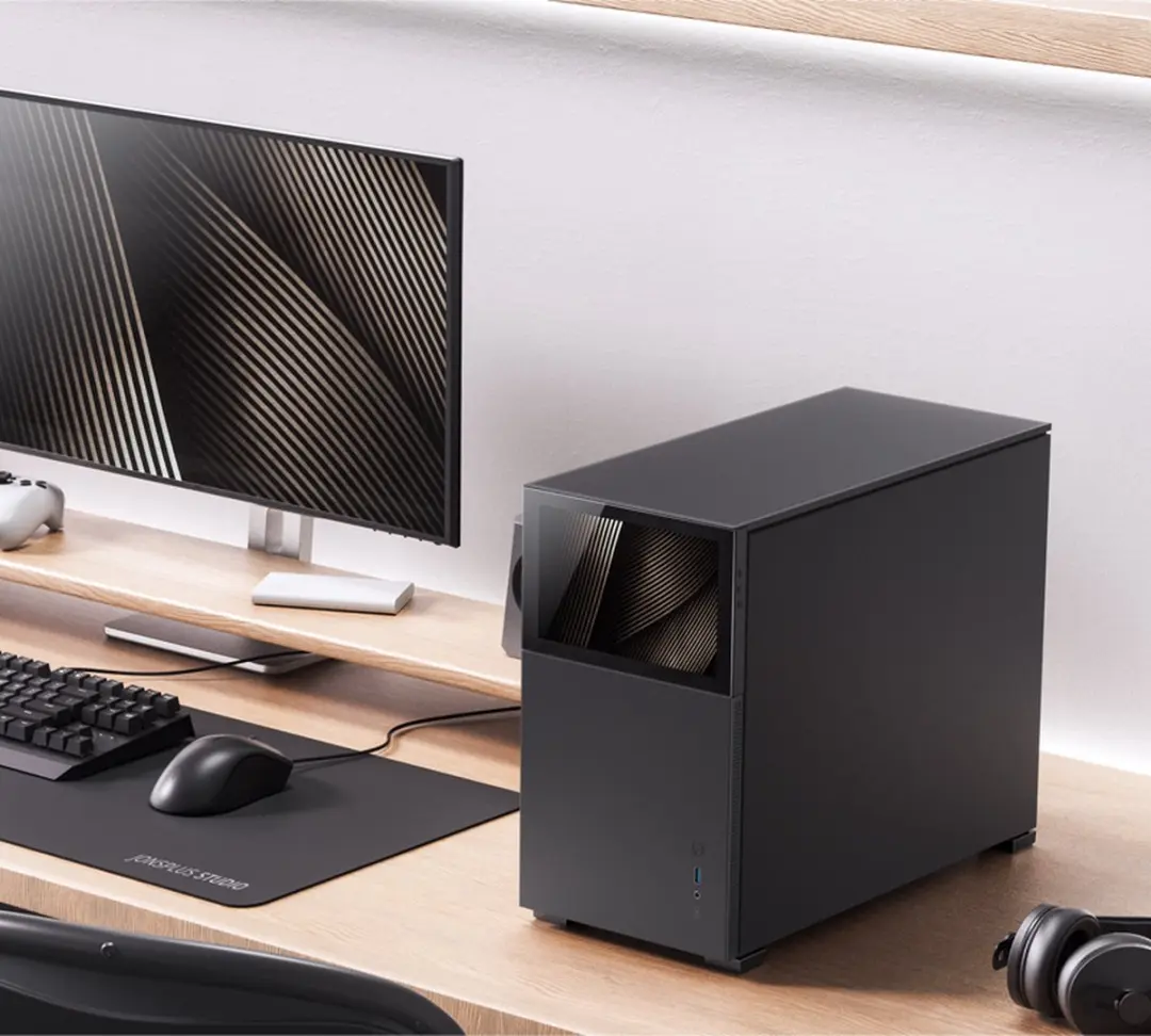 Jonsbo D31 STD Midi Tower - Zwart