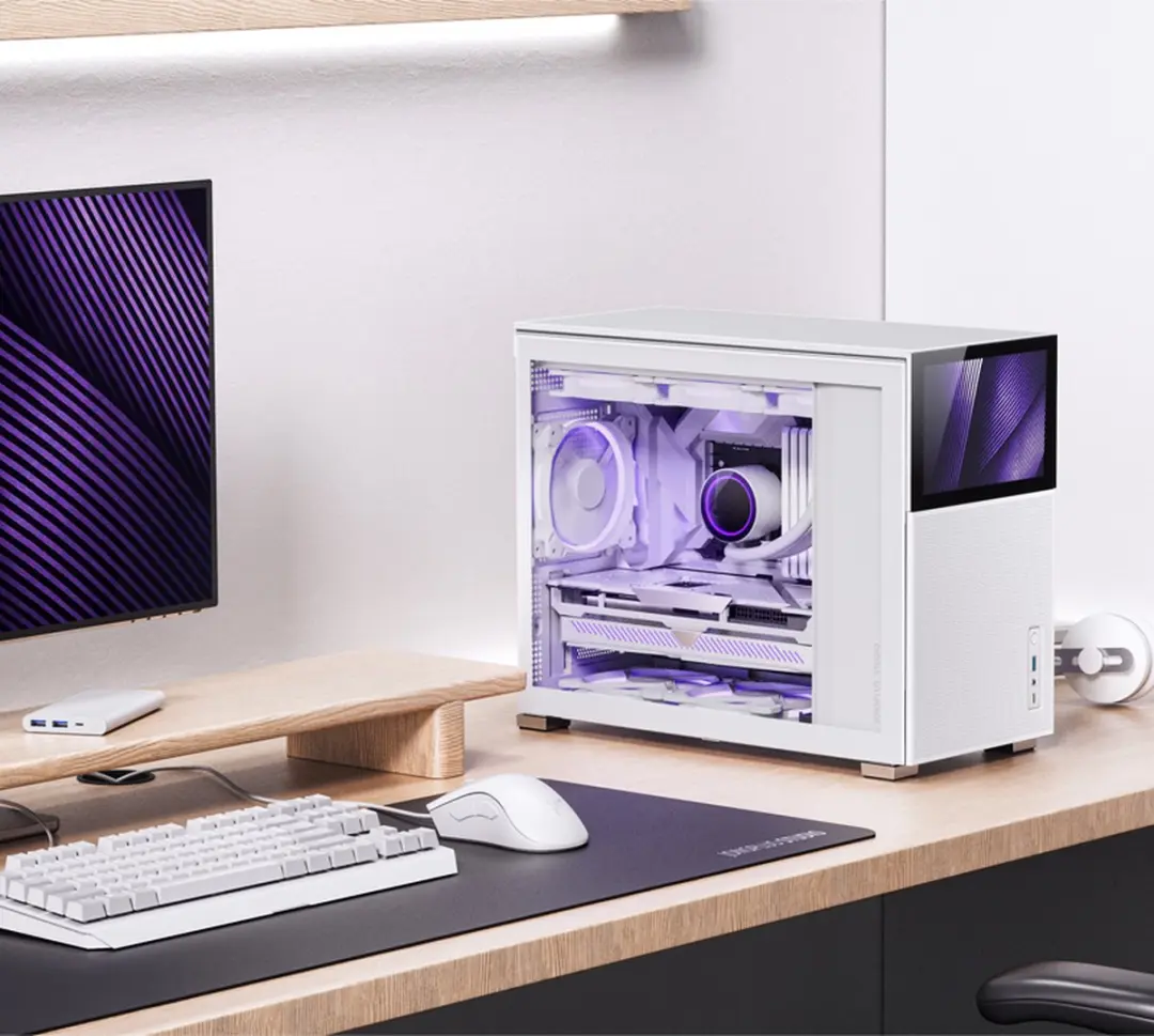 Jonsbo D31 MESH Micro-tower PC-behuizing - Wit