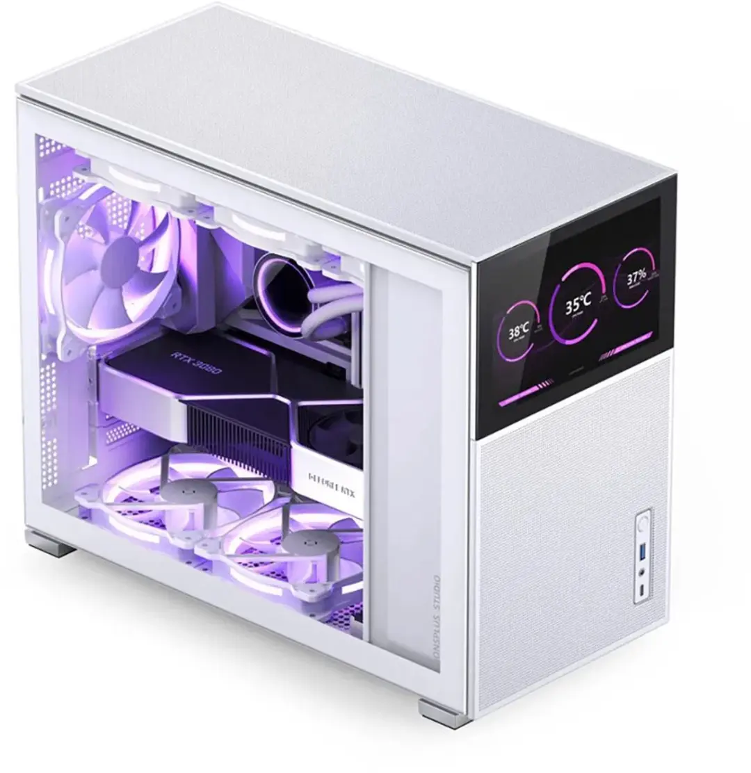 Jonsbo D31 MESH Micro-tower PC-behuizing - Wit