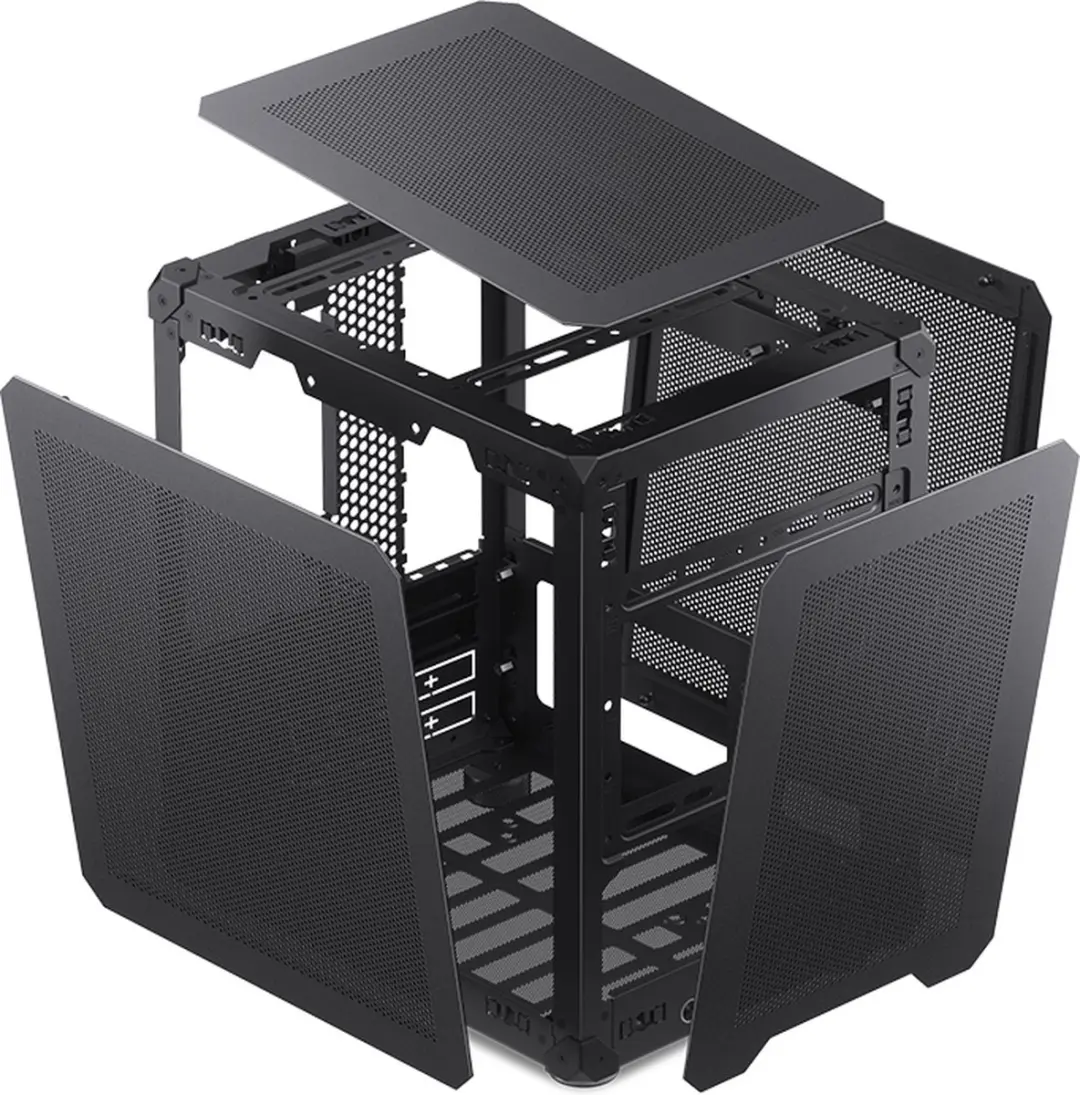Jonsbo C6 Black Micro-tower PC-behuizing