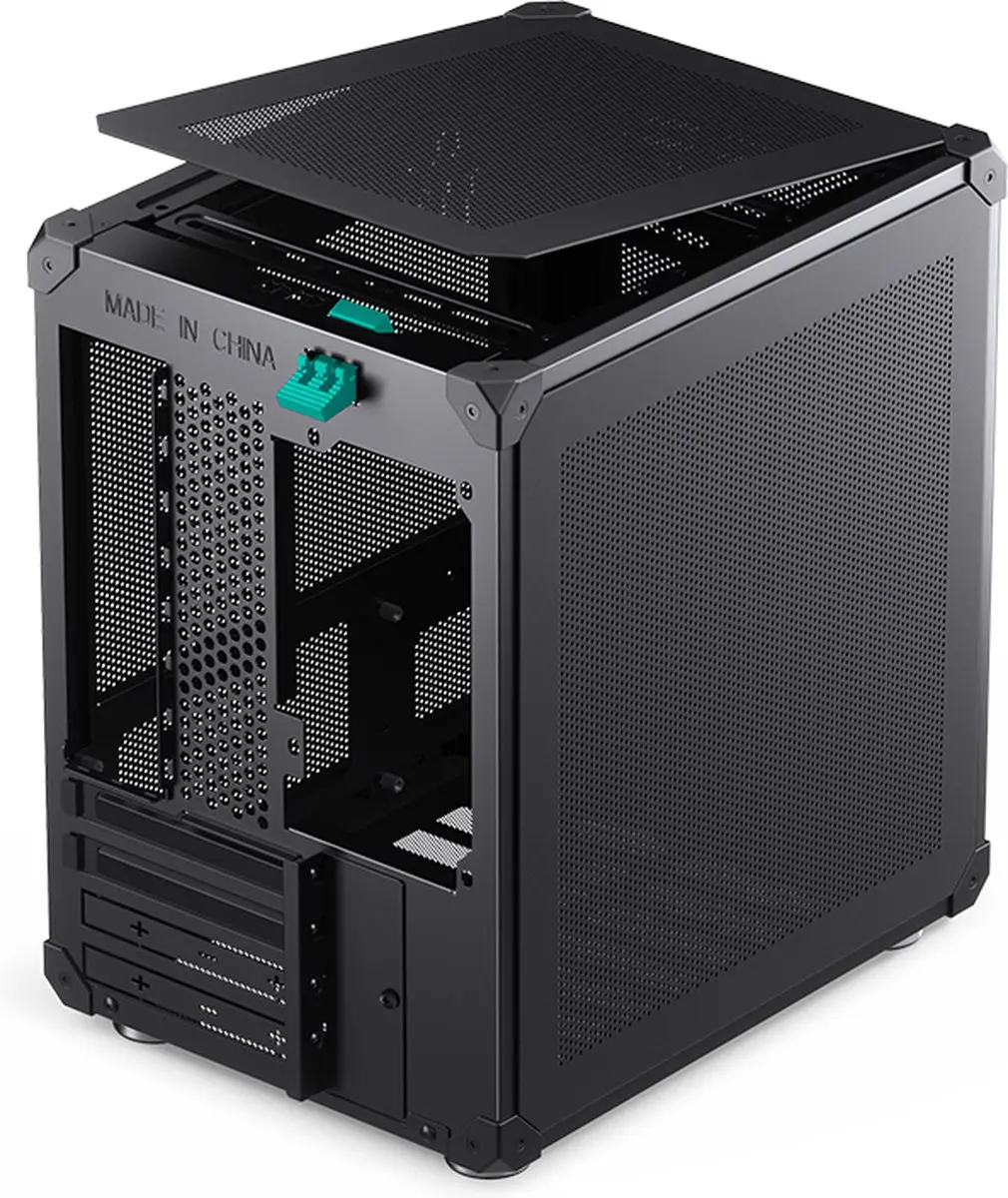 Jonsbo C6 Black Micro-tower PC-behuizing - afbeelding 6 van 6