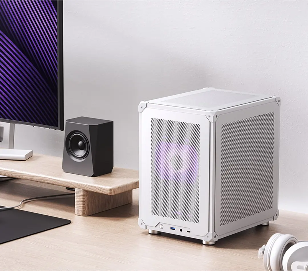 Jonsbo C6 White Micro-tower PC-behuizing