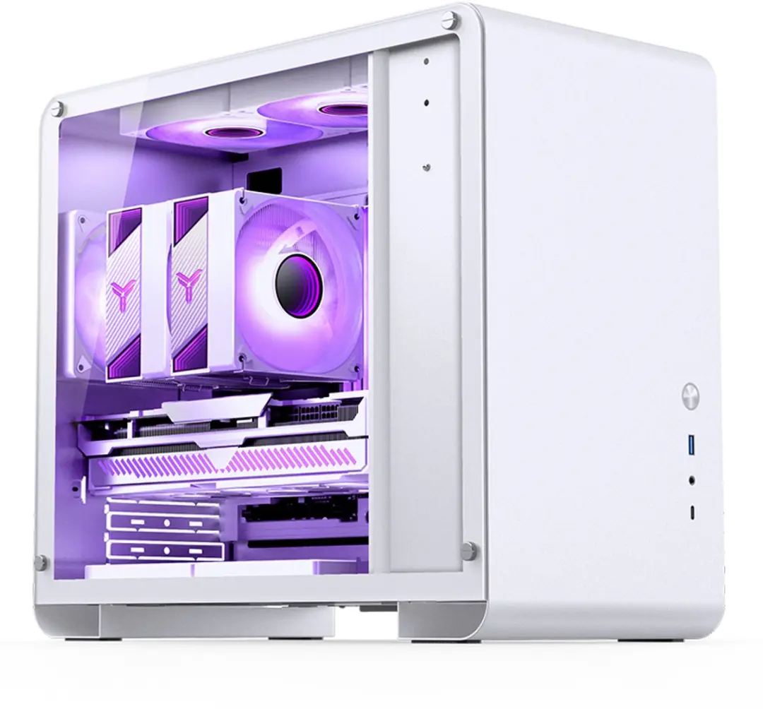 Jonsbo U4 MINI WHITE Mini Tower Behuizing - Wit - afbeelding 4 van 6
