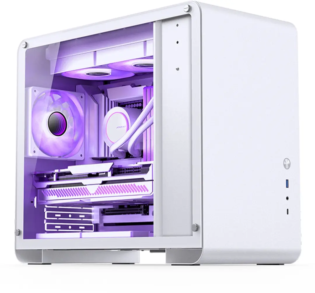 Jonsbo U4 MINI WHITE Mini Tower Behuizing - Wit - afbeelding 2 van 6