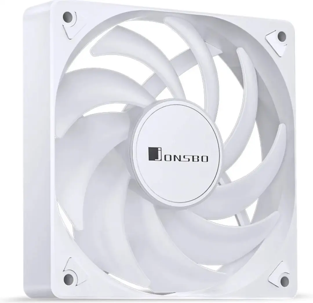 Jonsbo SL-120CW Ventilatorhuis 120mm - Wit - afbeelding 6 van 6