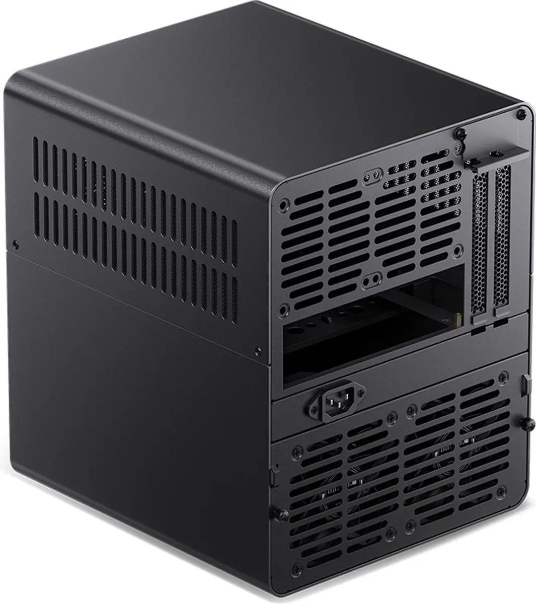 Jonsbo N3 Mini Tower Behuizing - 8x 3.5" 1x 2.5" - Zwart