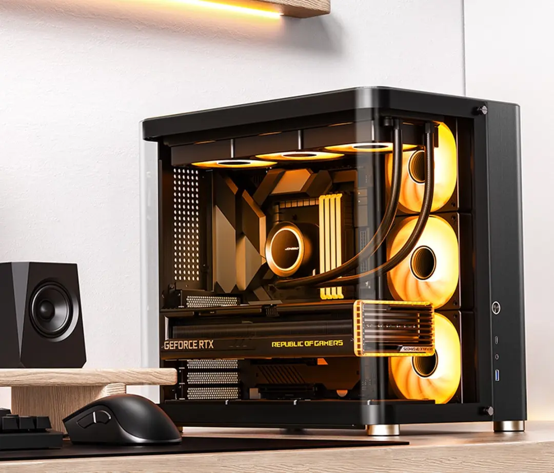 Jonsbo TK-2 2.0 Midi Tower - Zwart