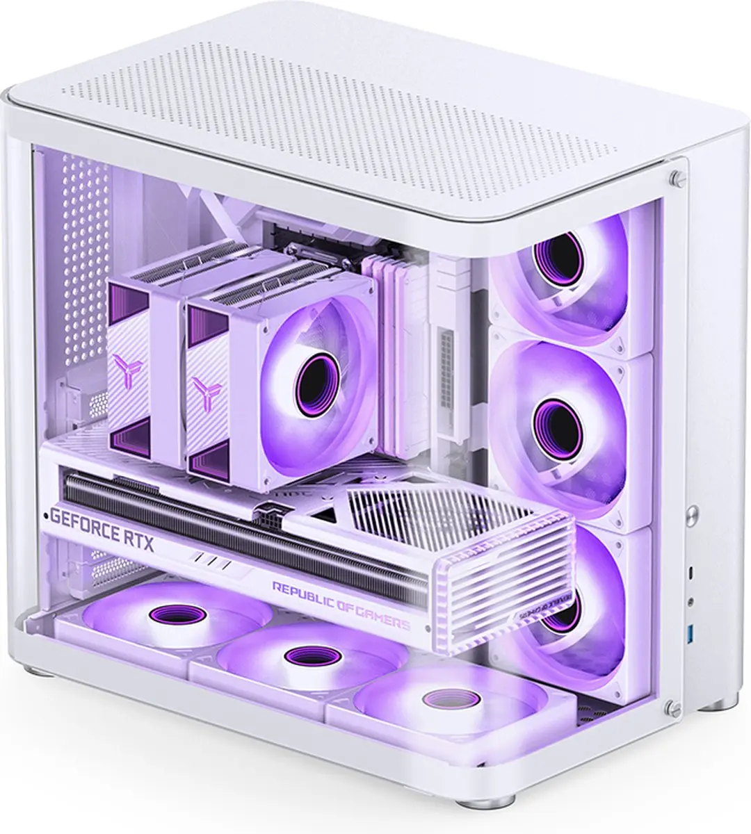 Jonsbo TK-2 2.0 Midi Tower - Zwart