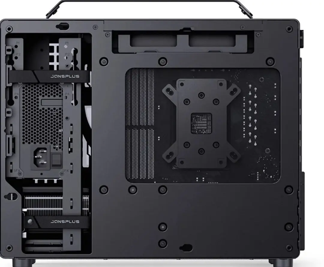 Jonsbo Z20 Black Minitower - 2x 2.5" 1x 3.5" - Zwart