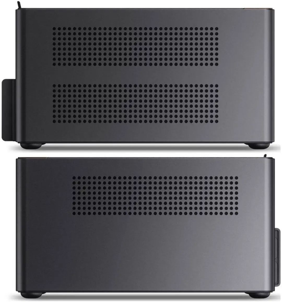 Jonsbo NV10 BLACK Mini-tower Behuizing - Zwart