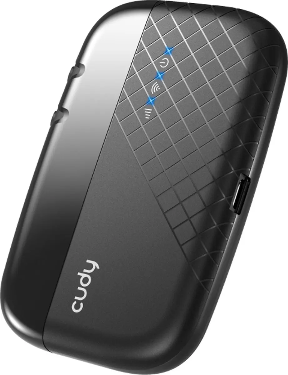 Cudy MF4 Mifi Router - 10 Gebruikers - Zwart - afbeelding 6 van 6