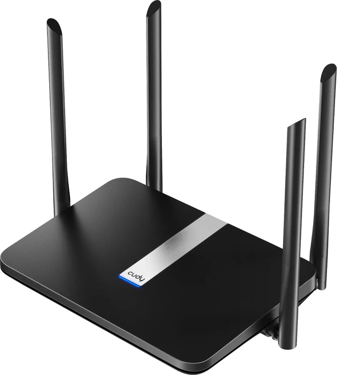 Cudy AX1800 X6 Router - 5x Ethernet - Zwart