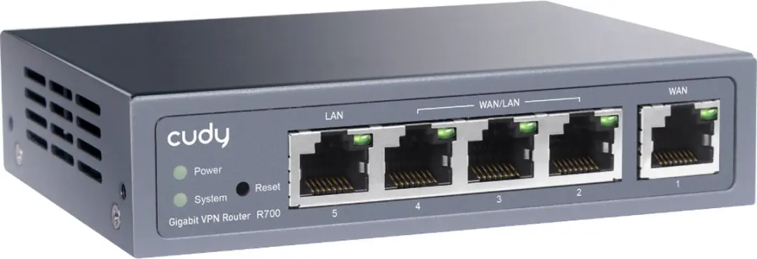 Cudy R700 Gigabit Multi-WAN VPN-router - 5x WAN