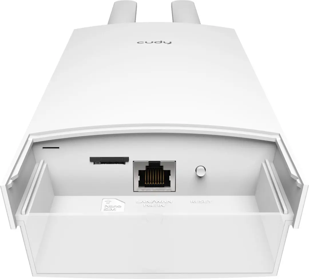 Cudy LT400 Outdoor WLAN-Router - 4G - 2,4GHz - Zwart
