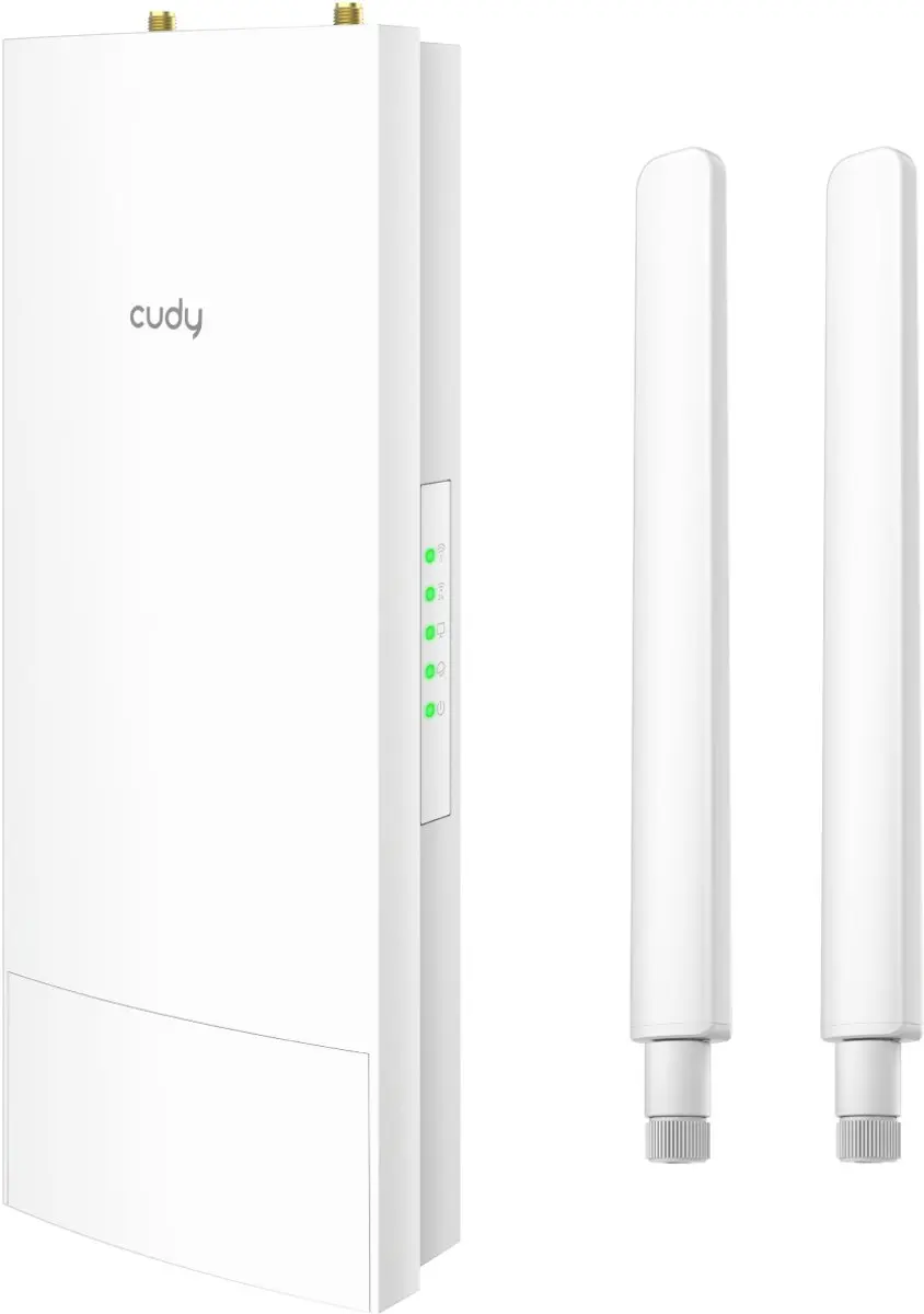 Cudy AP1300 Outdoor WiFi Access Point - 867Mbit/s - PoE - Zwart