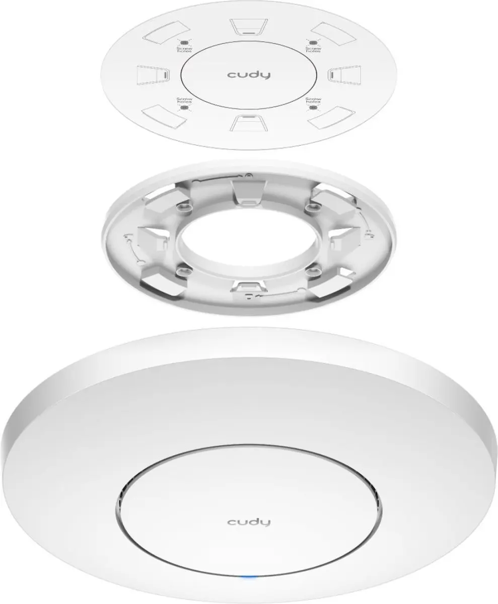 Cudy AP3000 AX3000 Access Point - 2.5G PoE - Zwart