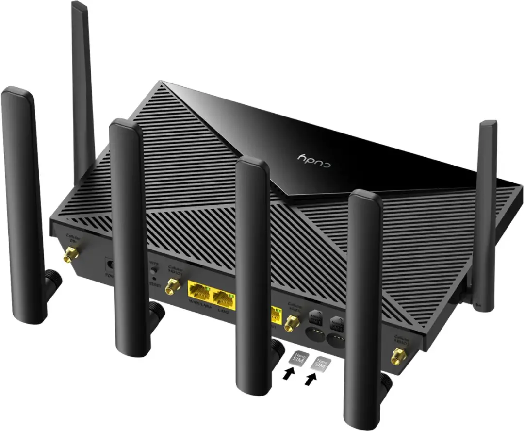 Cudy LT700 Outdoor Router 4G/5G WiFi 5 - 1x WAN 4x LAN - IP65 Wit