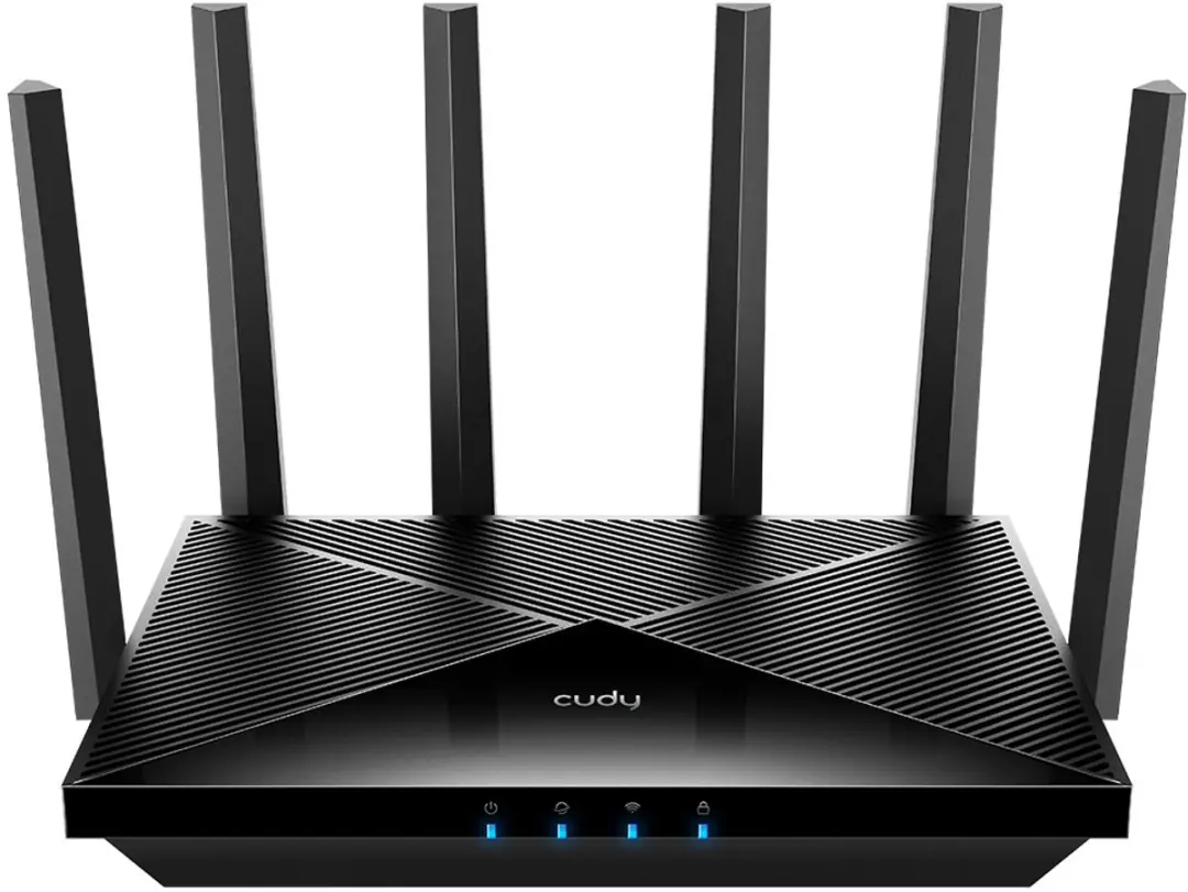 Cudy WR6500 Dual-Band Router - 4x Gigabit - Zwart