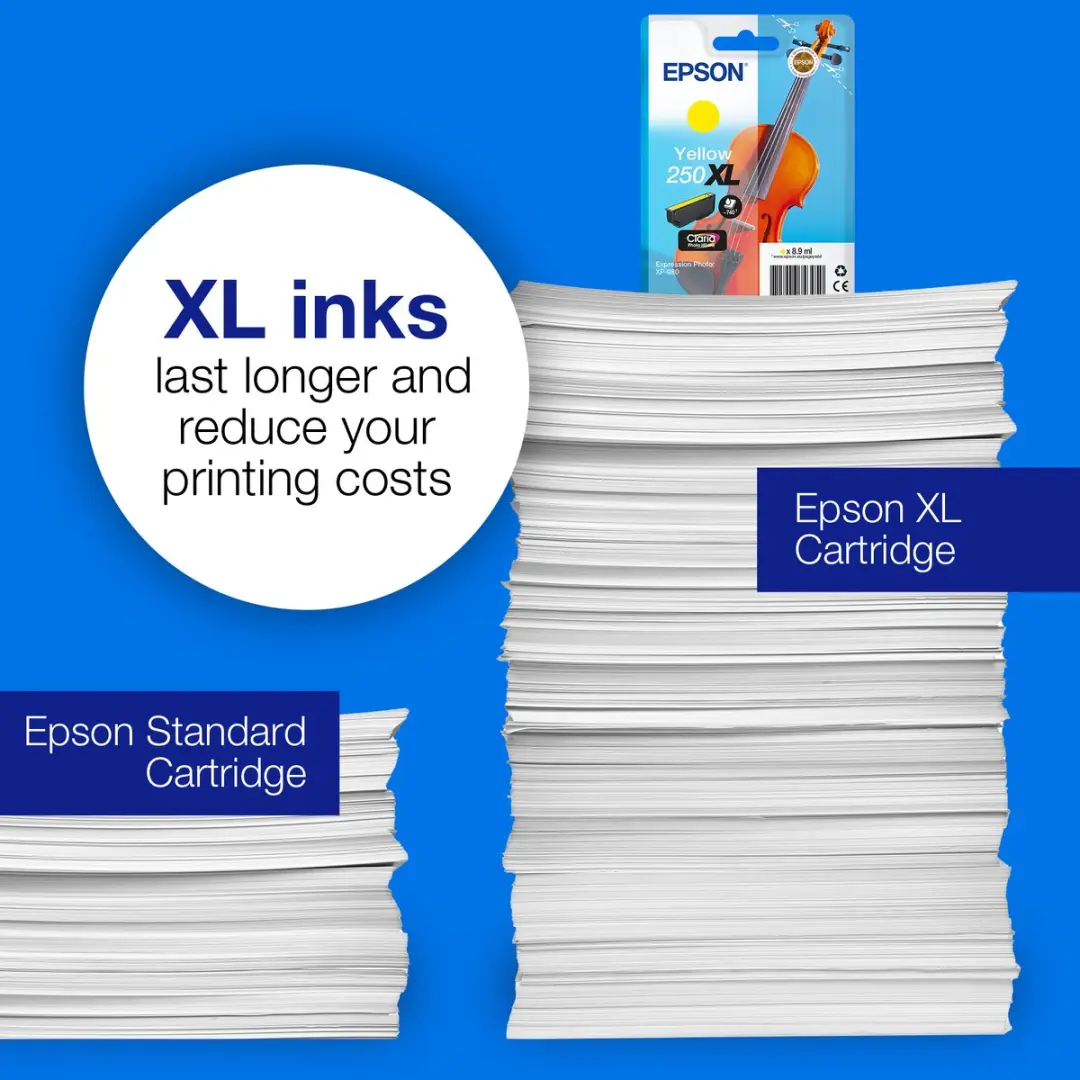 Epson Claria Photo HD Geel 250XL - C13T16P44010