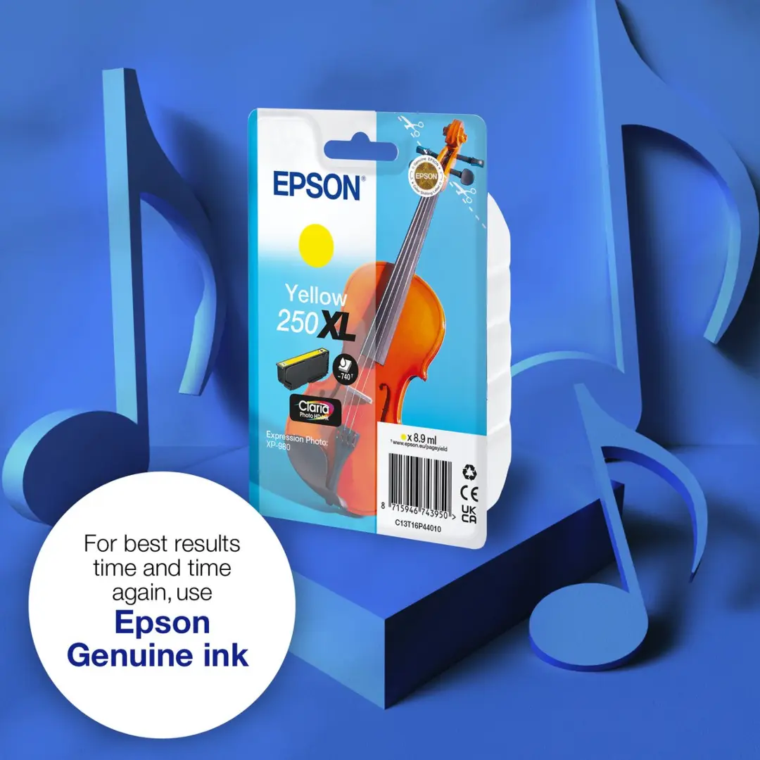 Epson Claria Photo HD Geel 250XL - C13T16P44010