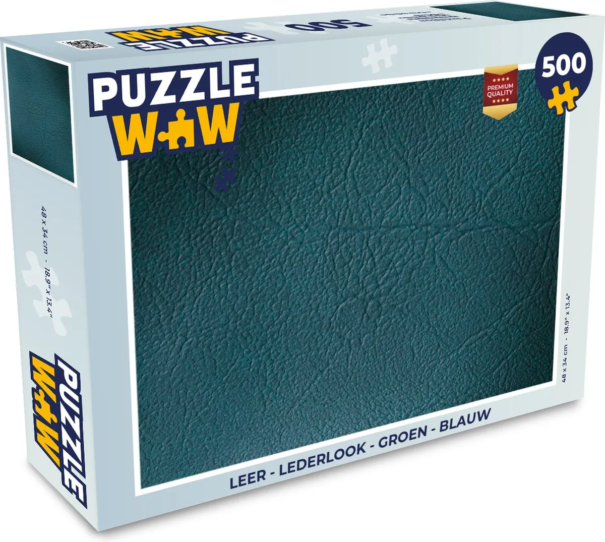 PuzzleWow Legpuzzel 500 Stuks - Multicolor
